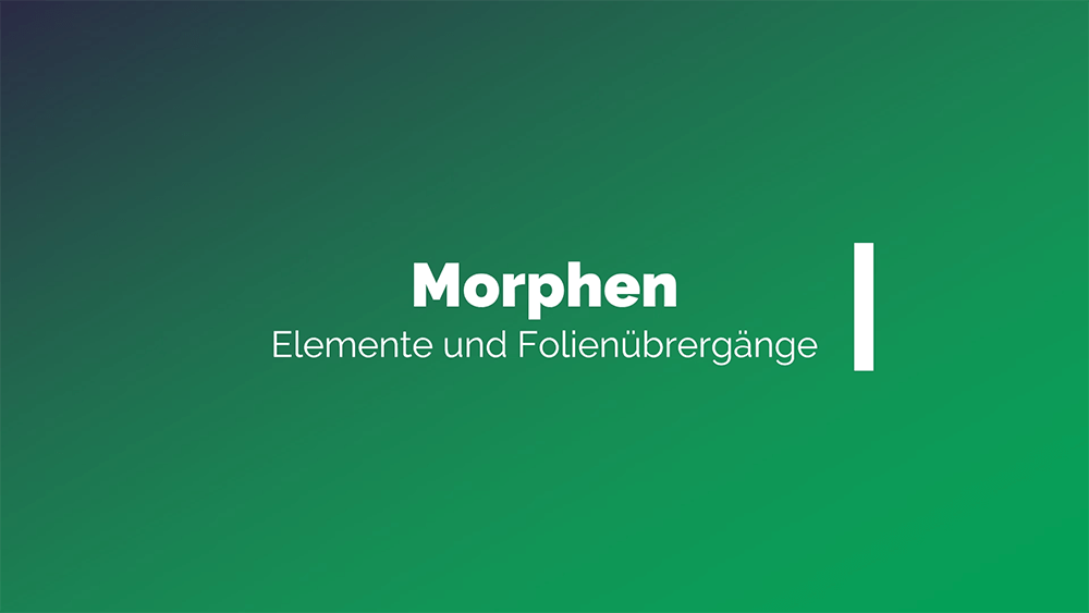 Kostenlose Powerpoint Morph Ubergange Vorlage Von Folienwerke